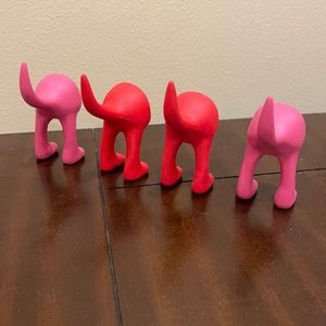 Ikea Bastis dog tail hooks set of 4